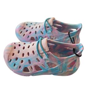 Joybees Size 10 New Girl's Kids Colorful‎ Slip-On Water Shoes